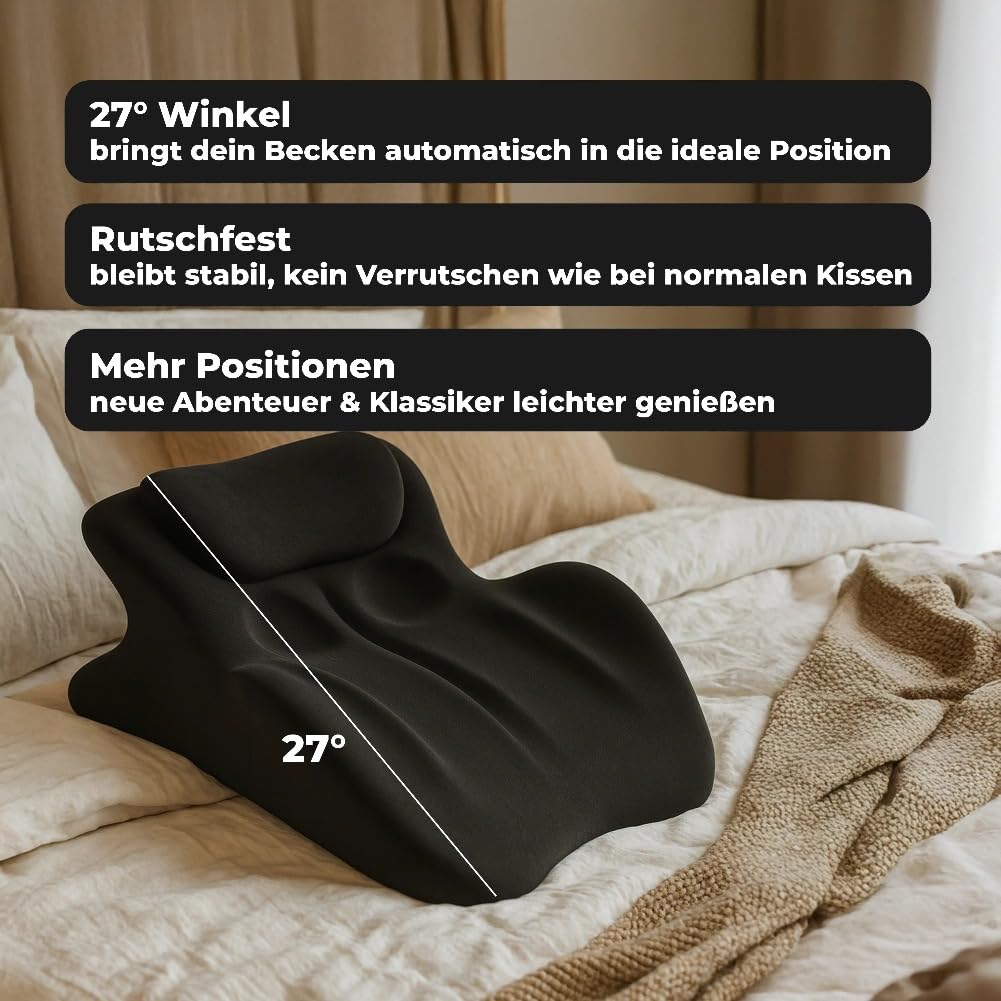 Coussin - brisez la routine, savourez le confort, Coussin sexuel Coussin pour positions spécifiques,Coussin polyvalent pour couples Jouets sexuels (continue)