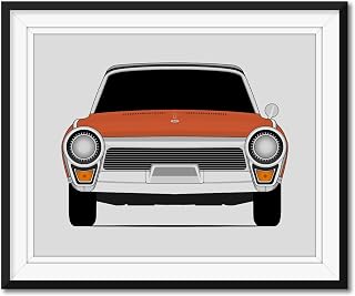 Chrysler Turbine Car (1963-1964) Inspired Poster Print Wall Art Decor Handmade (Unframed)
