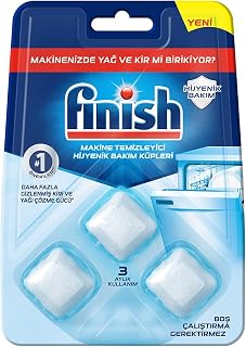 Finish Hijyenik Bakım Küpleri Bulaşık Makinesi Temizleyicisi