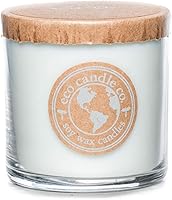 Vista 129 de ECO CANDLE CO. Vela reciclada, Pastel de Ron y Caramelo, 26 oz. - Aromas de Caramelo, Ron, Arce, Almendra, Pera y Vainilla - 100% Cera de Soya, Sin