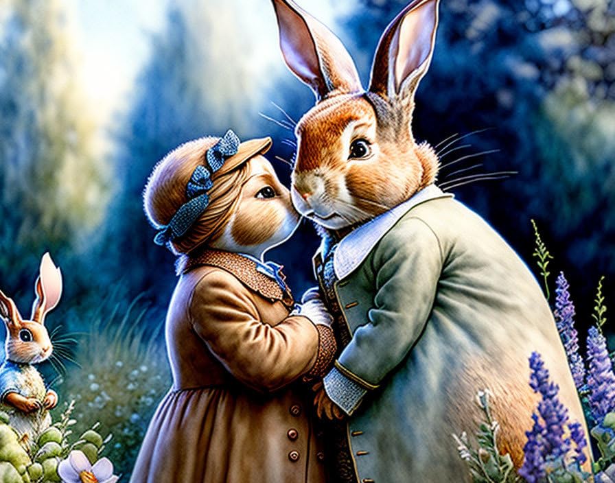 Poster poster sur toile SERENDIPITP 58 x 90 cm mère et enfant sans cadre