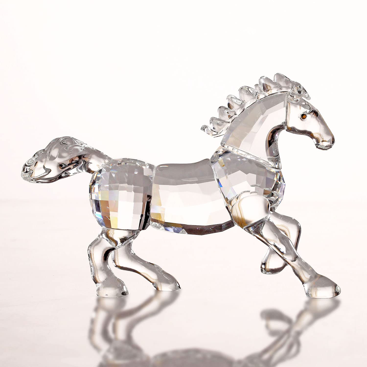 クリスタル　Running Horse クリスタル Running Horse Running Horse In Optical Crystal