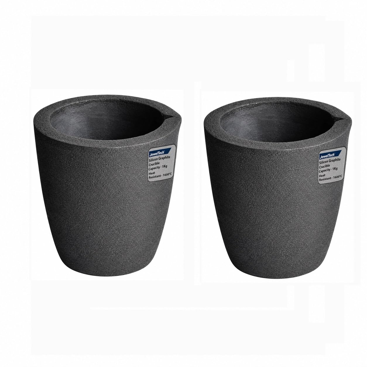 1 Kg Capacity Graphite Foundry Crucibles – 2 Pcs Pack Melting & Casting Crucible for Gold, Silver, Brass, Copper & Other Metals | Jewellery Making, Refining & Furnace Use-image-9