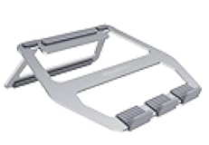 Aluminum Portable Foldable Height Adjustable Support Stand for Laptops up to 13