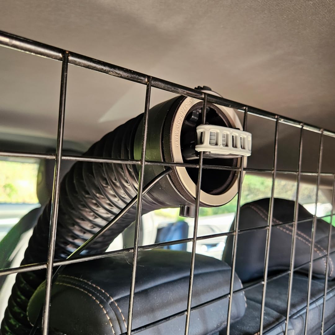 Doggyfresh Système de ventilation pour chien pour voiture Gris