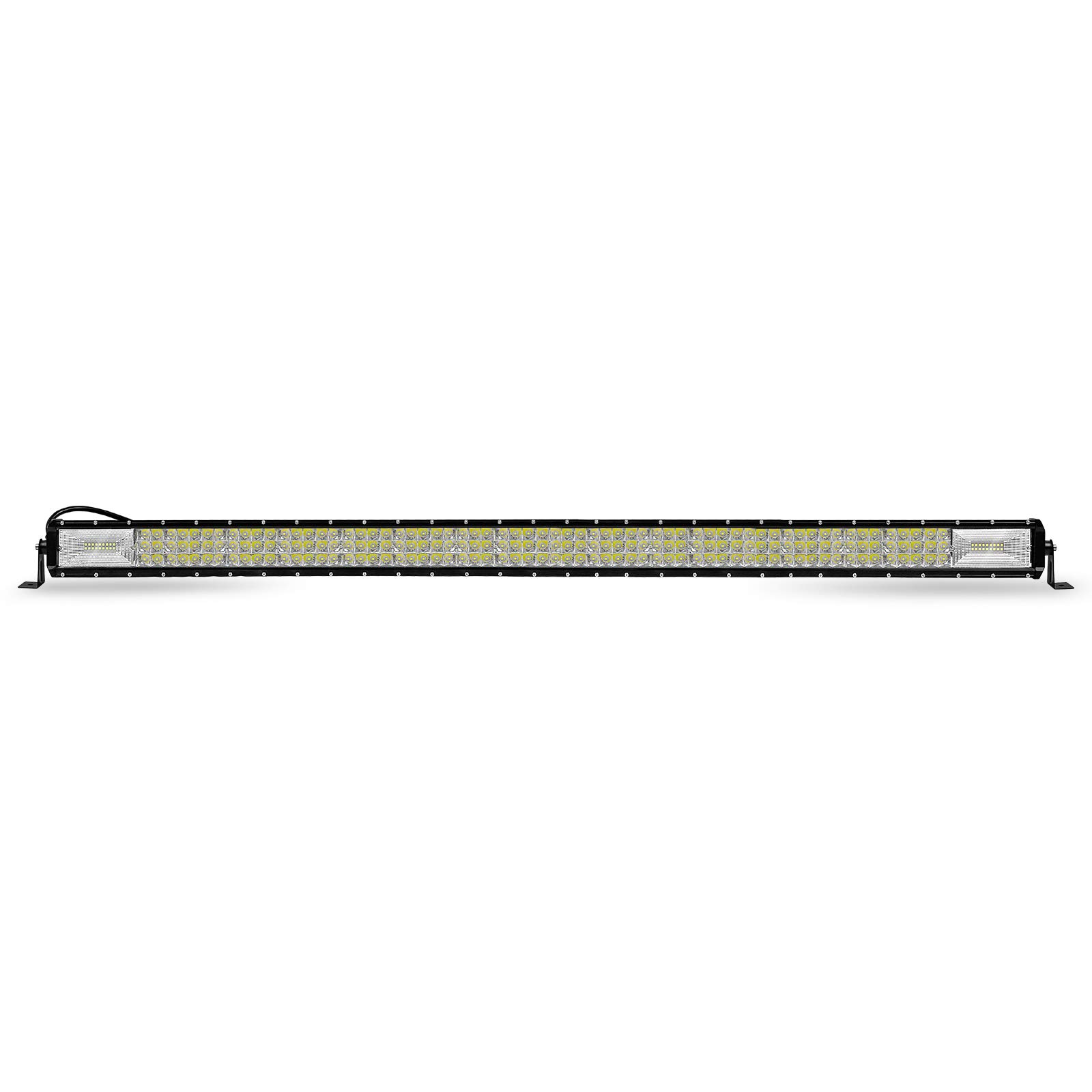LARS360 Dodatkowy reflektor LED 675 W, 12-24 V DC, reflektor 7D Combo LED Work Light Bar IP67, reflektor roboczy do offroad, SUV, UTV, ATV, lampa robocza, traktor, koparka, ciężarówka, samochód