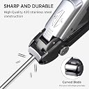 Ritmo Car Nail Cutter for Men Toe Nail Cutter for Thick Nails Cutting Clipper Trimmer for Women Wide Opening Sharp Saw Stainless Steel Large Nail Clipper Curved Blade Silver Black gallery image