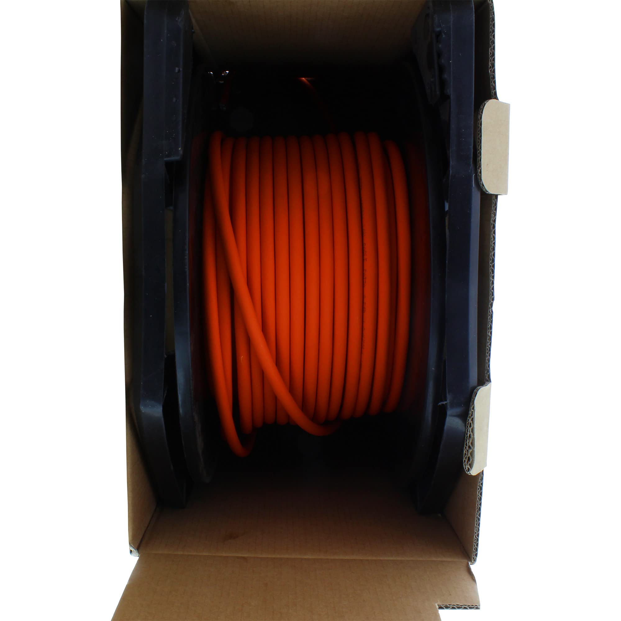 InLine 70300I Câble de pose Cat.7a, S/FTP (PiMF) 4 x 2 x 0,58 AWG23, 1200 MHz, sans halogène, orange, 300 m