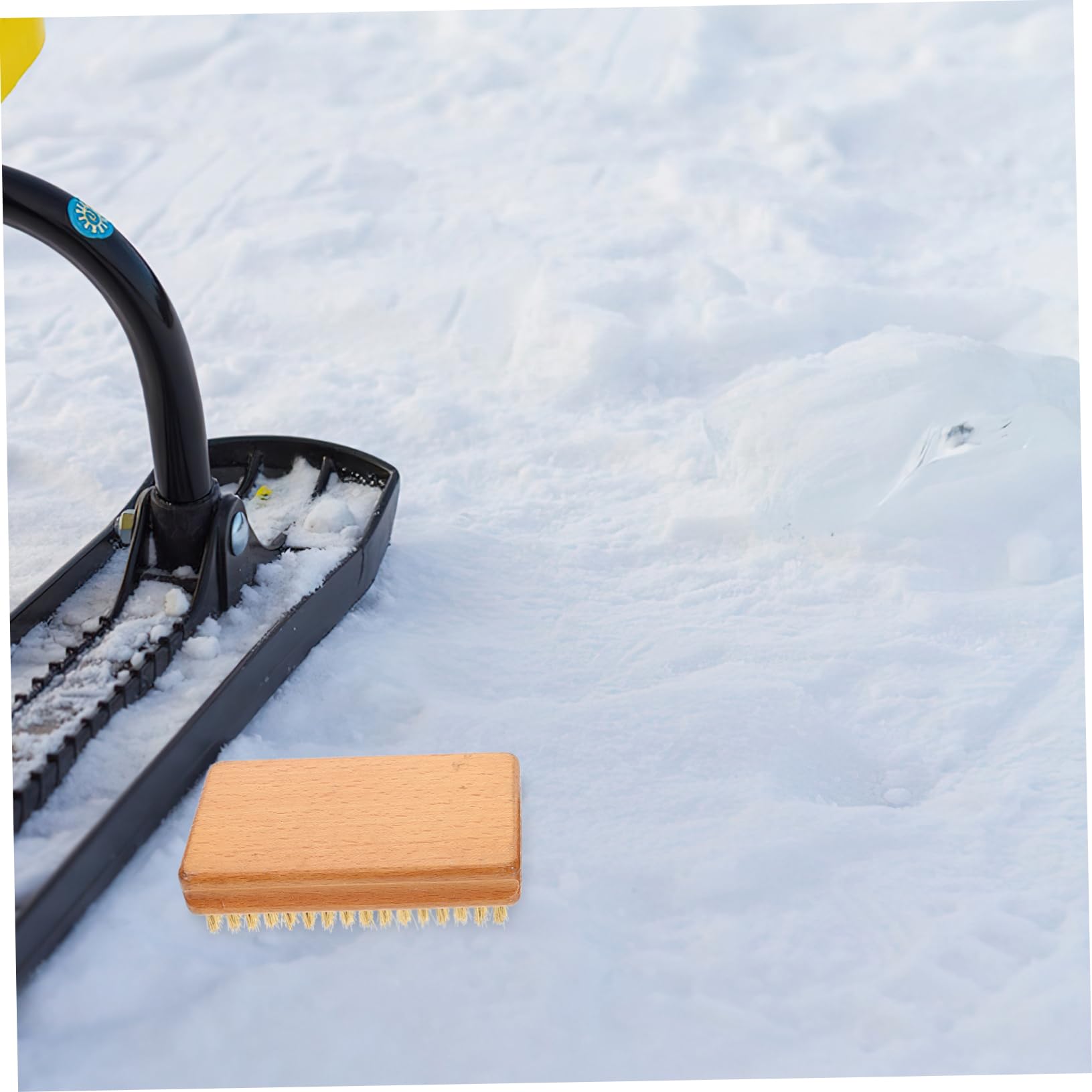 Mikikit 3pièces Brosse De Fartage De Ski Outil De Cirage Grattoir à Cire Équipement De Snowboard Brosse De Ski