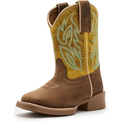 Justin Kids Canter Junior (Toddler/Little Kid/Big Kid) clay