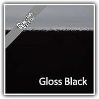 Vista 2 de Bogar Tech Designs Calcomanías de vinilo para inserción de rueda compatibles con C7 Corvette Stingray Z51 2014-2019 - Negro brillante