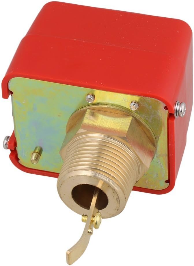 Water Flow Switch 3/4" SPDT HFS-20 Cooling System Water Paddle Flow Control Switch AC 250V 16A