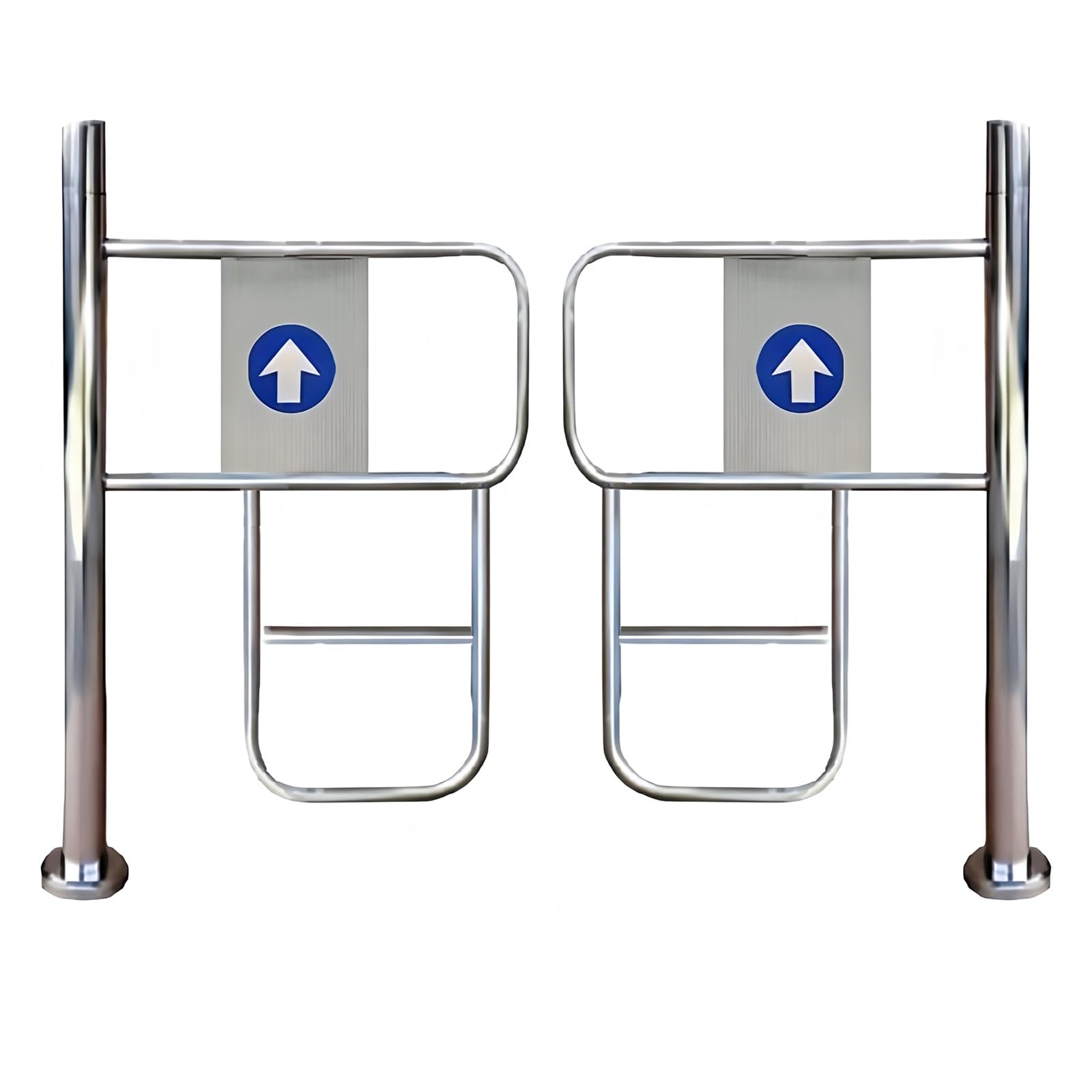 Aioneer Automatic Swing Entrance Gate, 1-Way Safety Door With 90° Opening For Secure Access In Public Spaces-190cm/74.8in