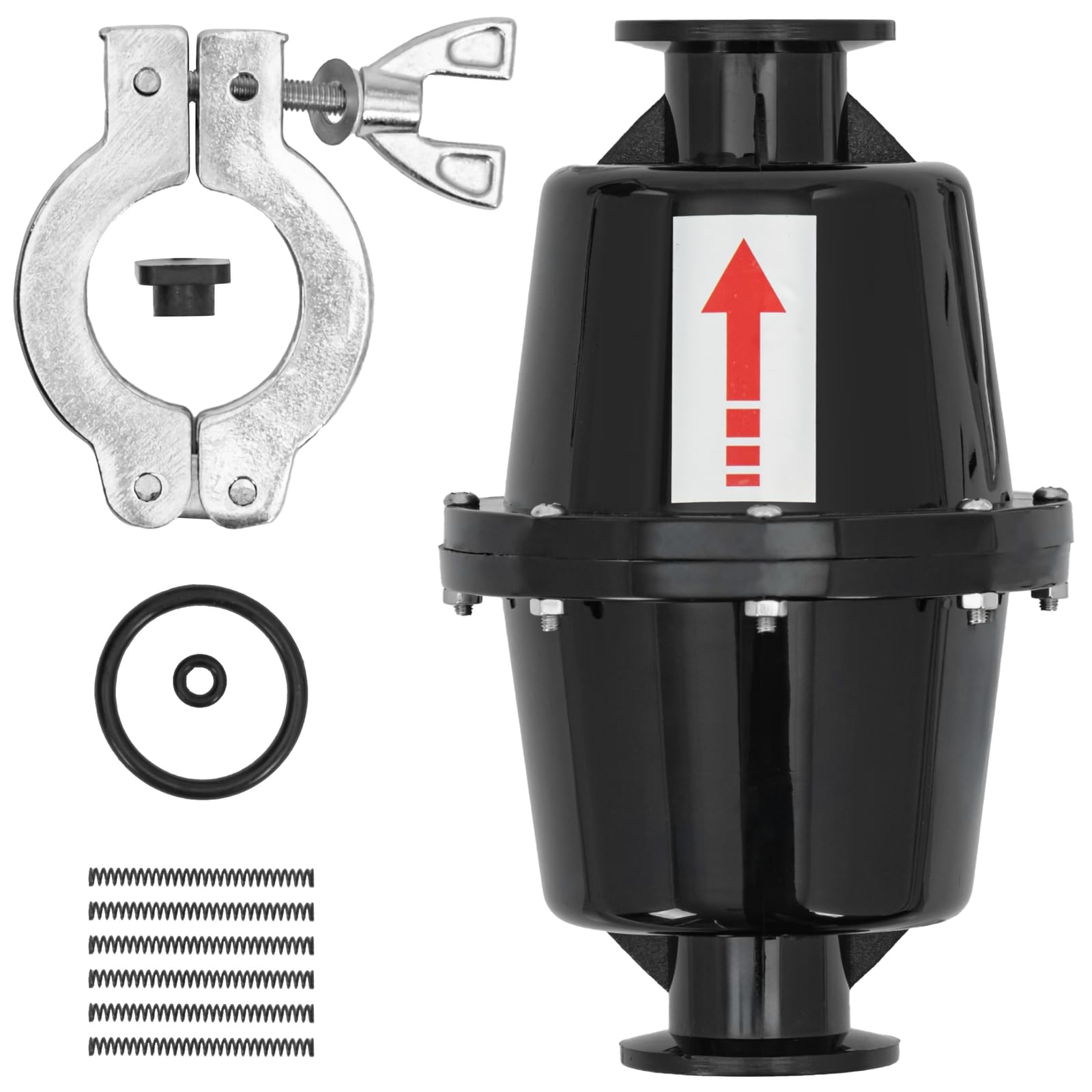 Steinberg Systems Labor-Vakuumpumpe mit 4 l/s Ansaugvolumen und 0,06 Pa Vakuumniveau 550 W elektrische Unterdruckpumpe für Labor und Industrie