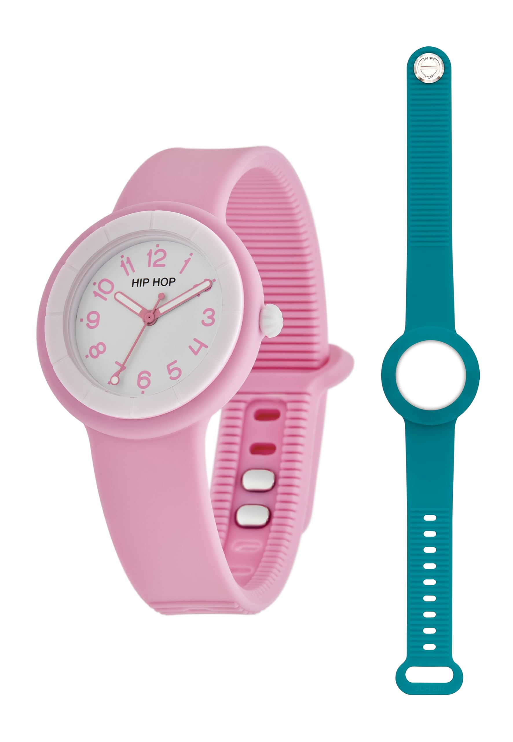 HIP HOP Orologio Donna, Bracciale in Silicone, Cassa 34 cm | Collezione HERO.DOT, Movimento Quarzo Analogico, Resistente all'acqua 50 metri, Idee regalo Donna
