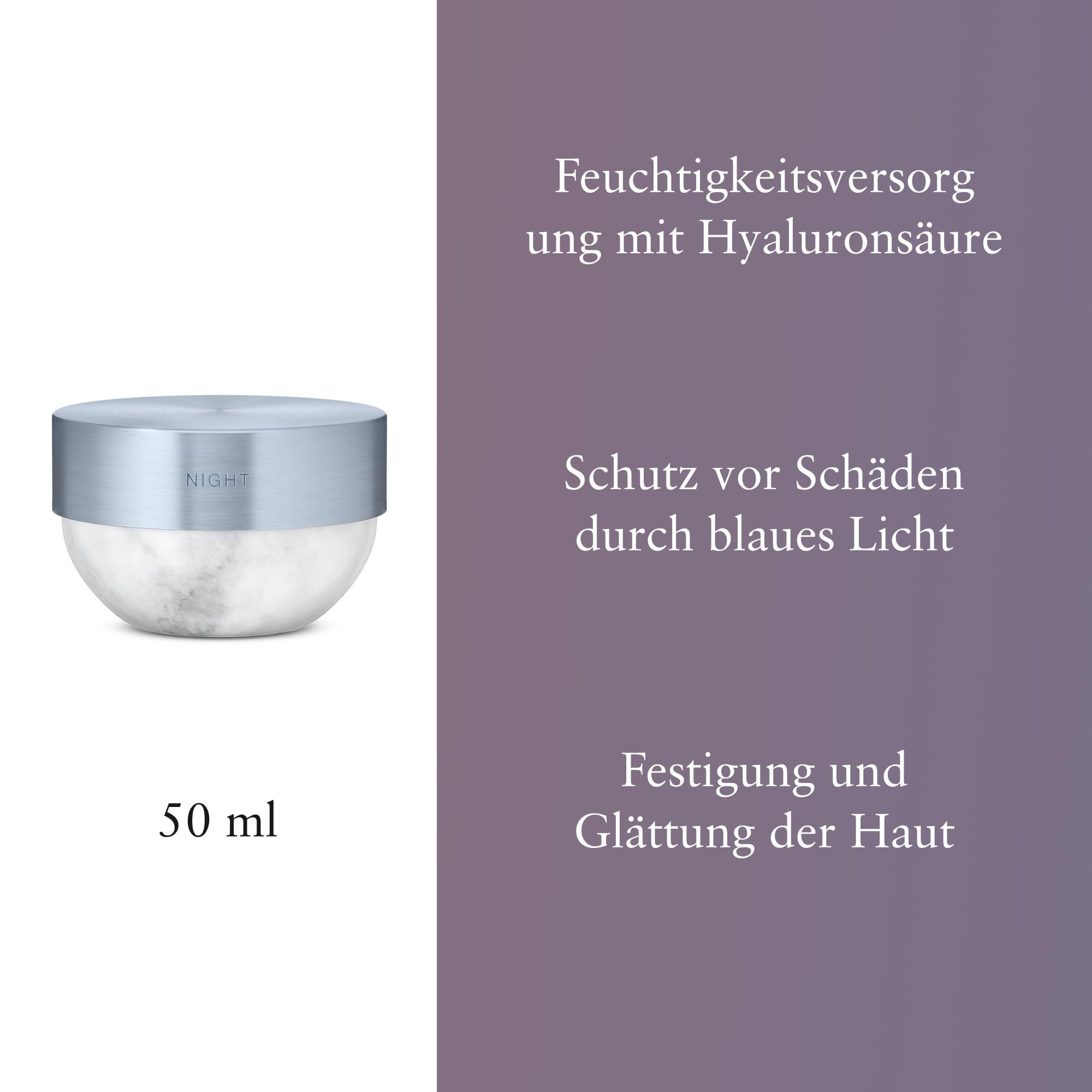 RITUALS The Ritual of Namaste Feuchtigkeits-Nachtcreme, Hyaluronsäure, 50 ml