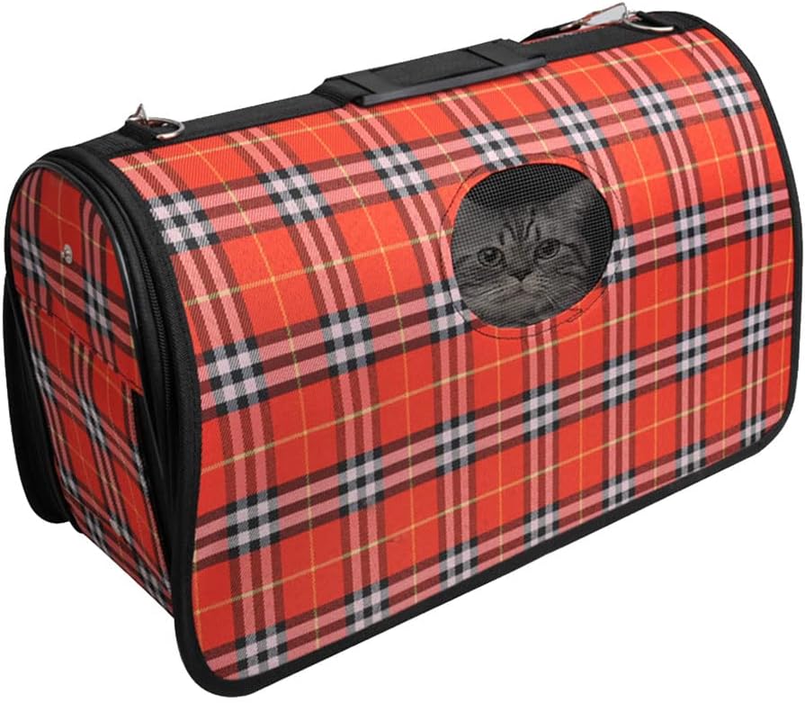 Travel Pet Shoulder Bag for Puppy & Kitten, Cat Carrier Sling Pet Carrier Backpack Waterproof Bottom for Hiking