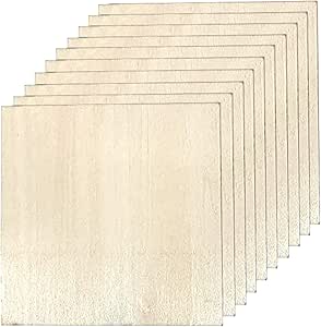 24 Fogli Legno Balsa 30x20cm - Per Modellismo, Fai Da Te E Decorazioni