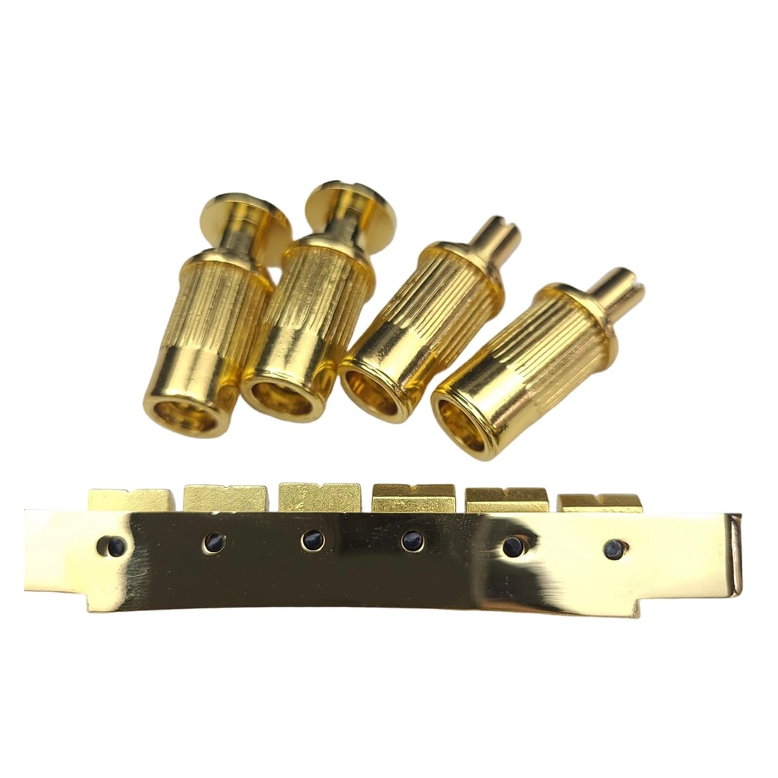 Accesorios De Práctica Dorados Para Puente Fijo De Guitarra Eléctrica | Puente de guitarra