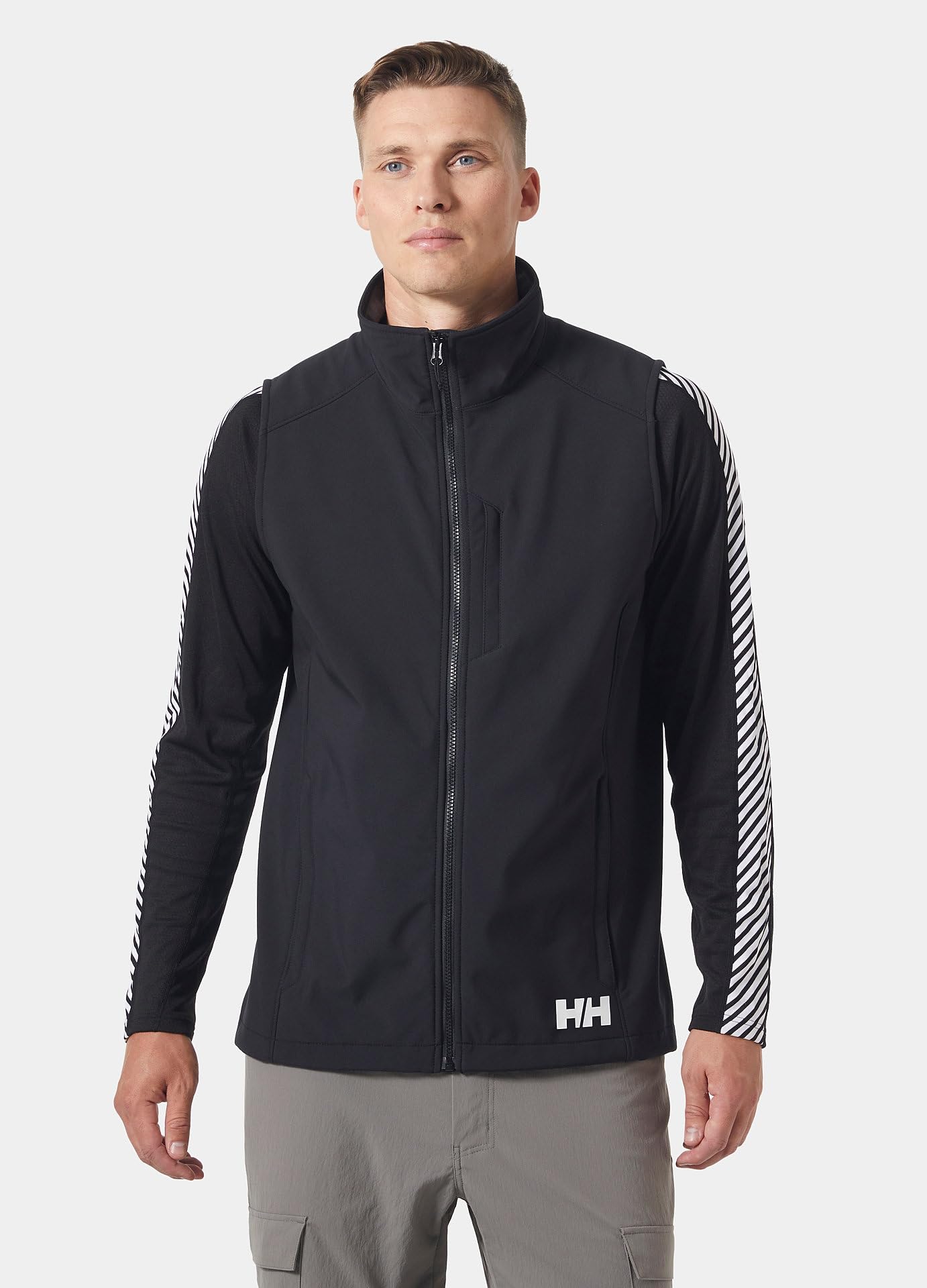 Helly Hansen Mężczyźni Paramount Softshell Vest Kamizelka, Czarny, XL