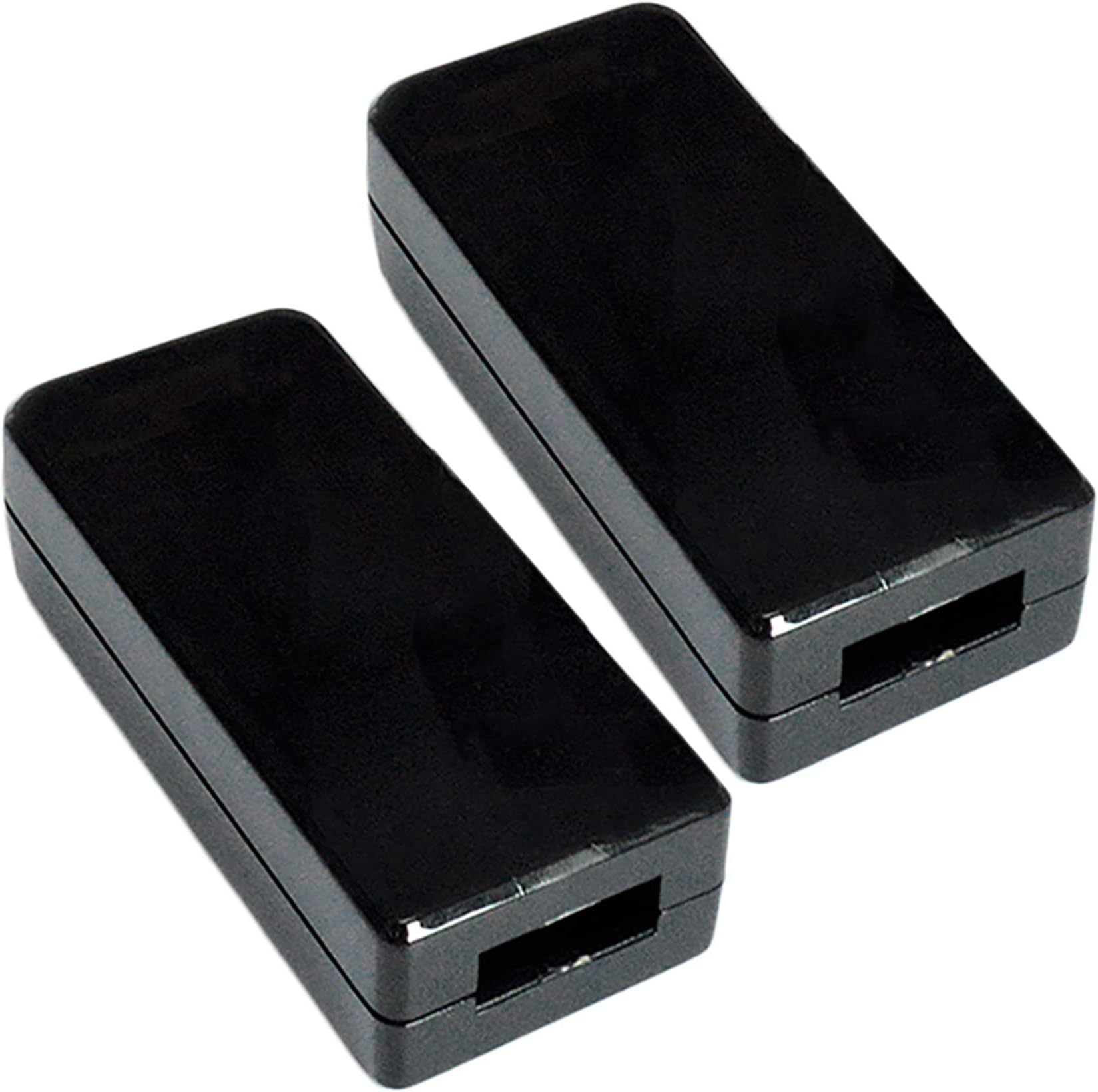 2X USB Stick Plastic Box Electronics Enclosure USB Flash Drive Housing Plastic Junction Box
