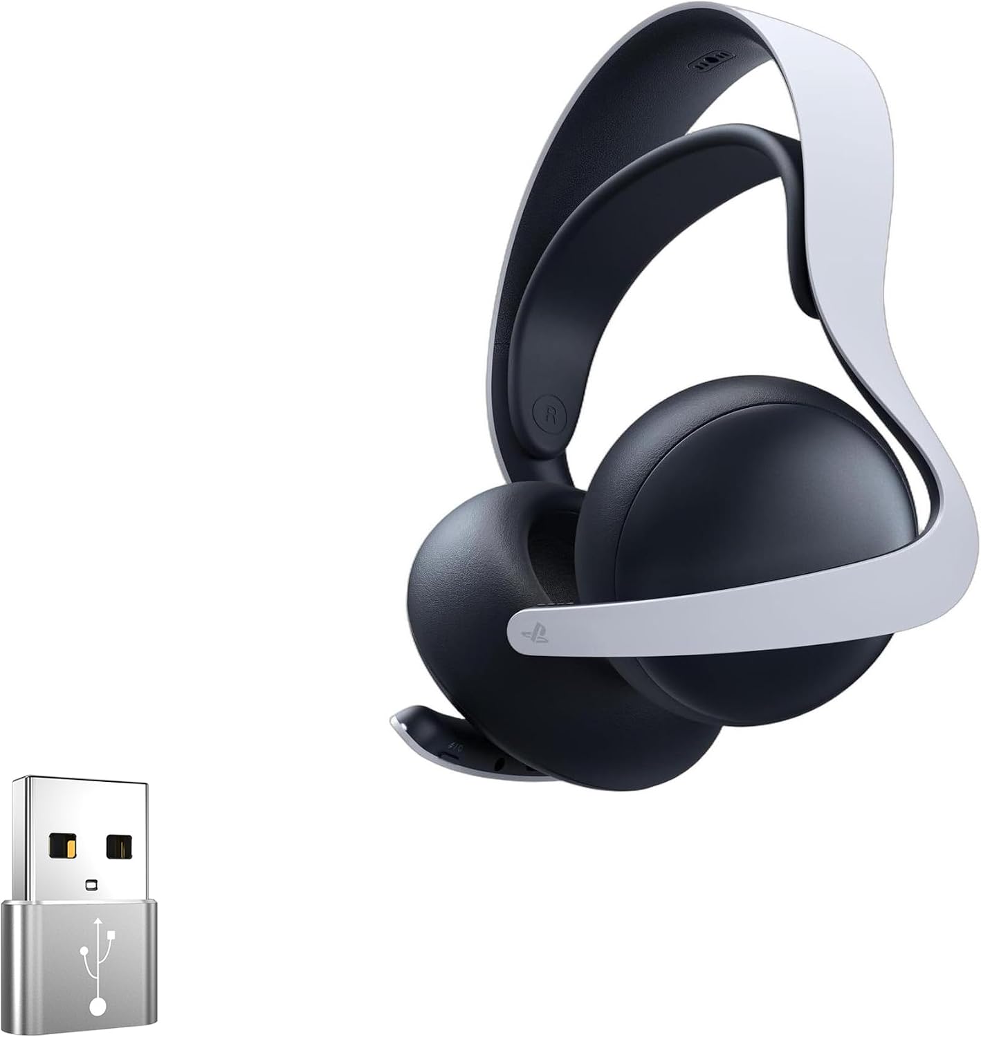 BoxWave Adapter Compatible with PlayStation Pulse Elite - USB-A to C PortChanger (5-Pack), Type-C OTG Convert Charging Data Adapter - Metallic Silver