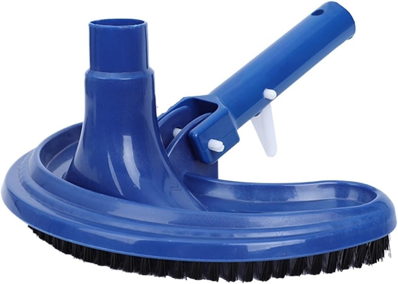 Swimming Pool Vacuum Cleaner Tool - Suction Head & Cleaning Brush For Pond, SPA, Fountain