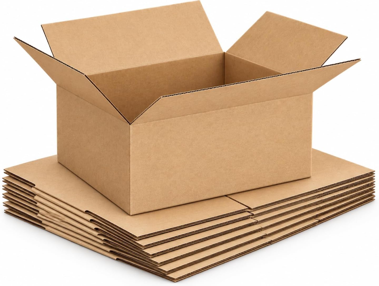 Cardboard Postal Boxes 12 x 9 x 6 Inch, Single Wall Packing Boxes, 30.5 x 22.9 x 15 cm Small Parcel Mailing Boxes for Shipping, Moving, Storage & Business Packaging (Pack of 25)