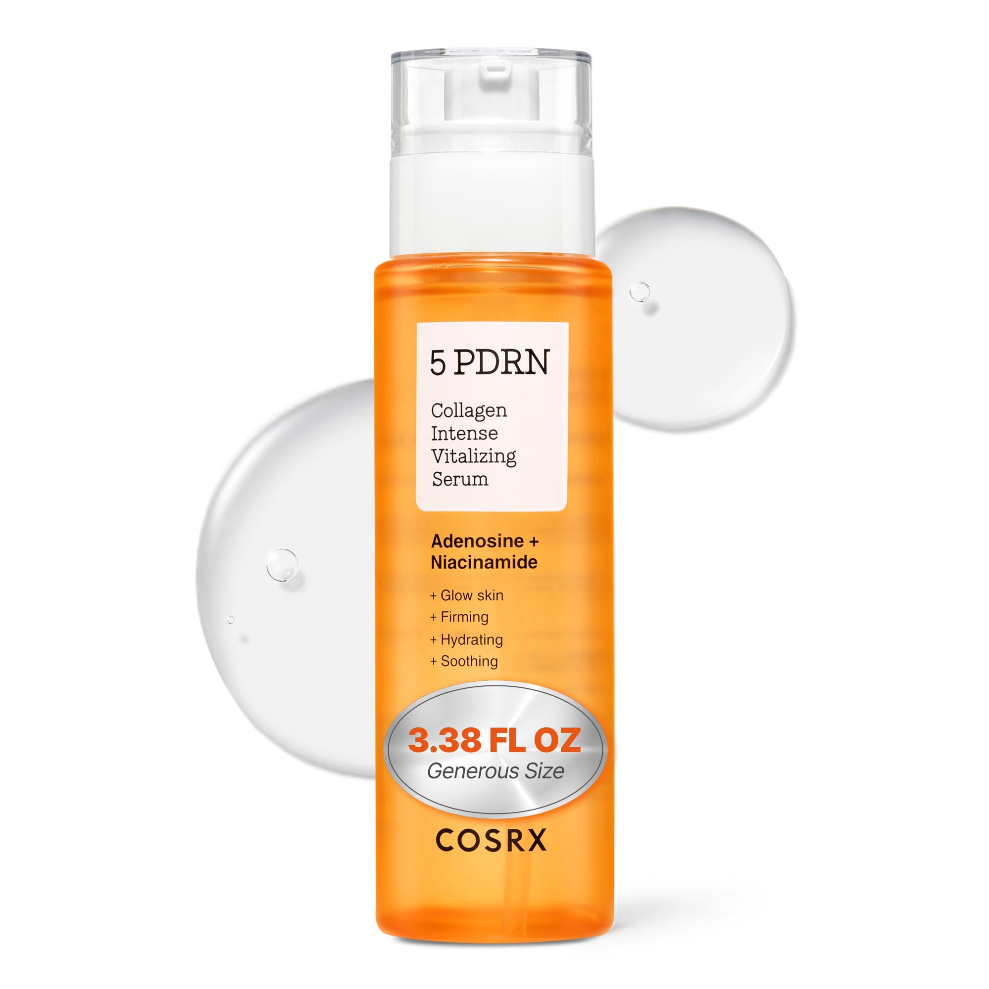 COSRX 5 PDRN コラーゲンインテンスバイタライジングセラム Amazon.com: COSRX 5 PDRN Collagen Intense Vitalizing Serum