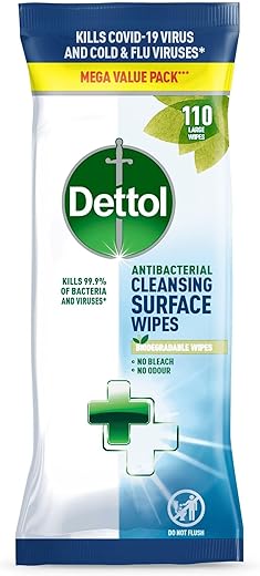 Dettol Surface Wipes 110’s