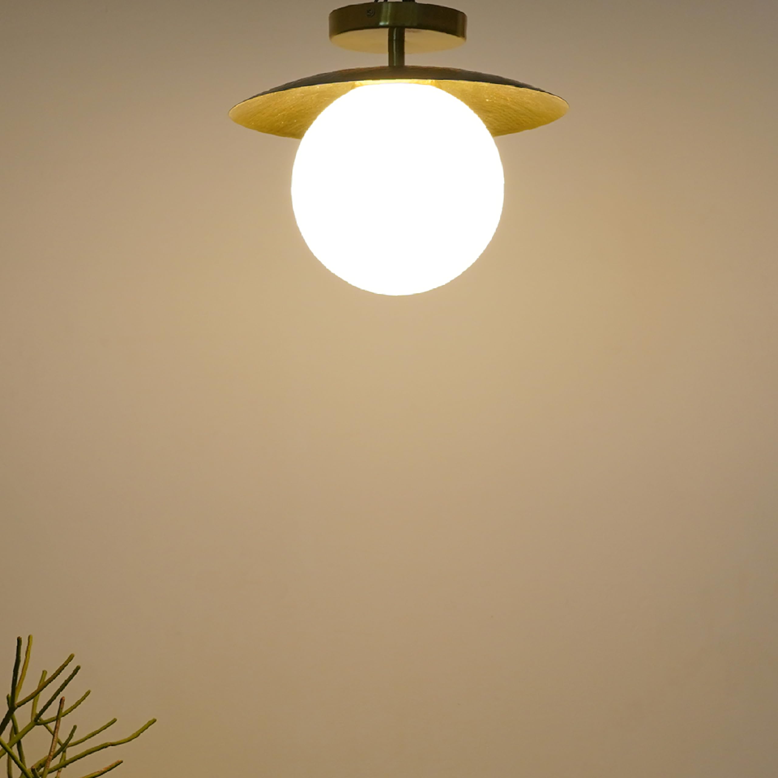 KAPOOR LAMP SHADES Tricia Flush Ceiling Light (LED Bulb Included)-picture-12