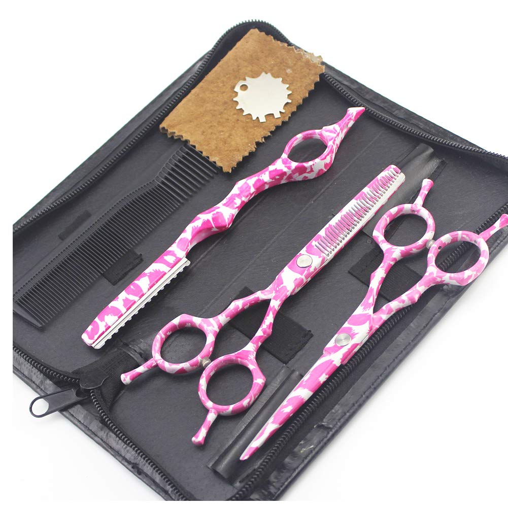 Uso Professionale Barber-Scissors, diradamento dei Capelli Acciaio Inox Forbici, Easy Hair Styling e Rifilatura