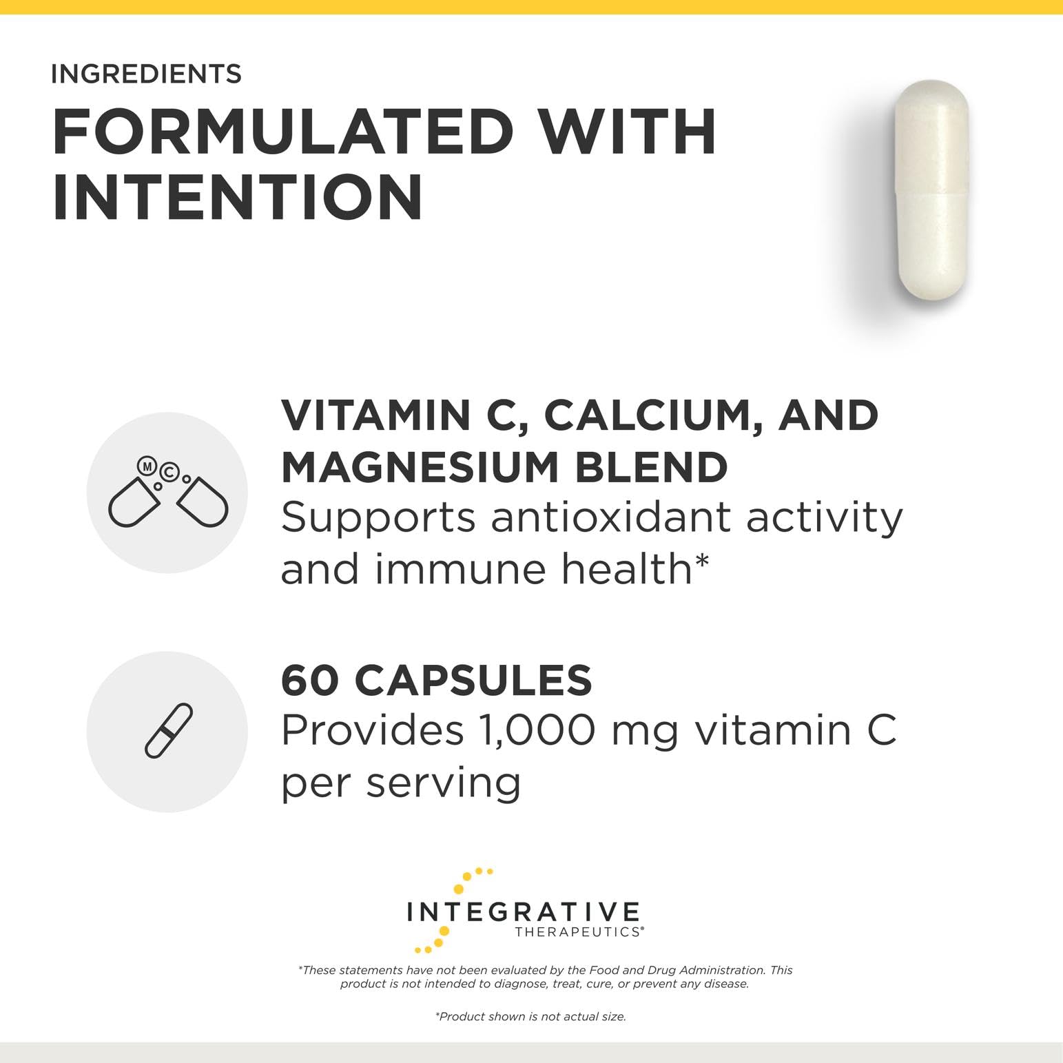 Integrative Therapeutics Buffered Vitamin C 1,000mg, 60 Capsules — Amazon image 4