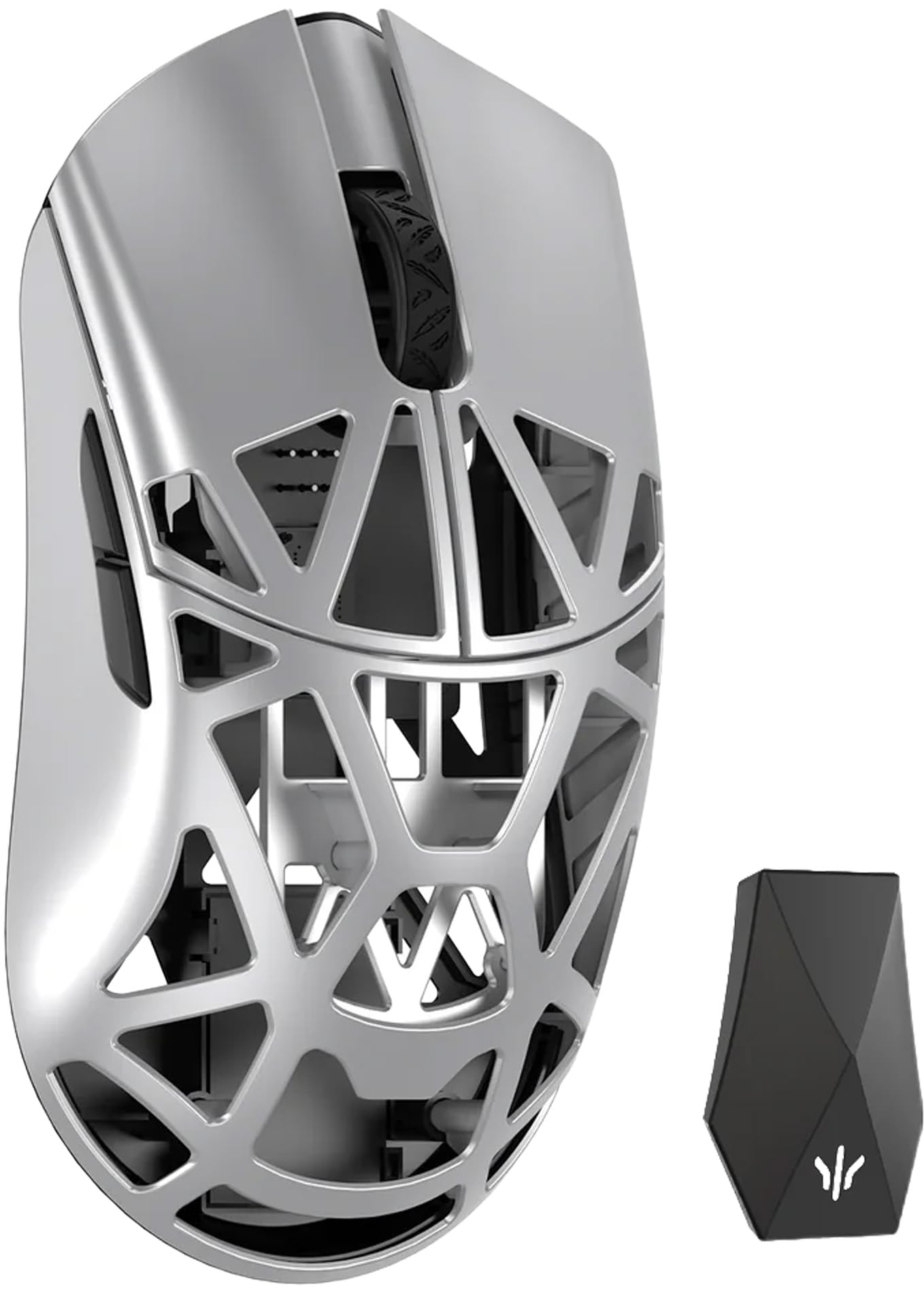 Beast X MAX シルバー　サイド穴無し Amazon | WLMOUSE Beast X Max サイド穴なし ワイヤレス ゲーミング