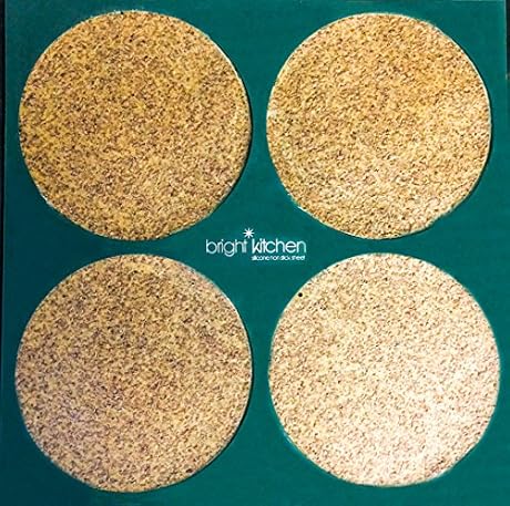 Dehydrator Pizza Crust Circle Mold Shape Silicone Sheet Mat for Excalibur Dehydrating 14" x 14" Round Raw Tortilla Drying Bright Kitchen Brand