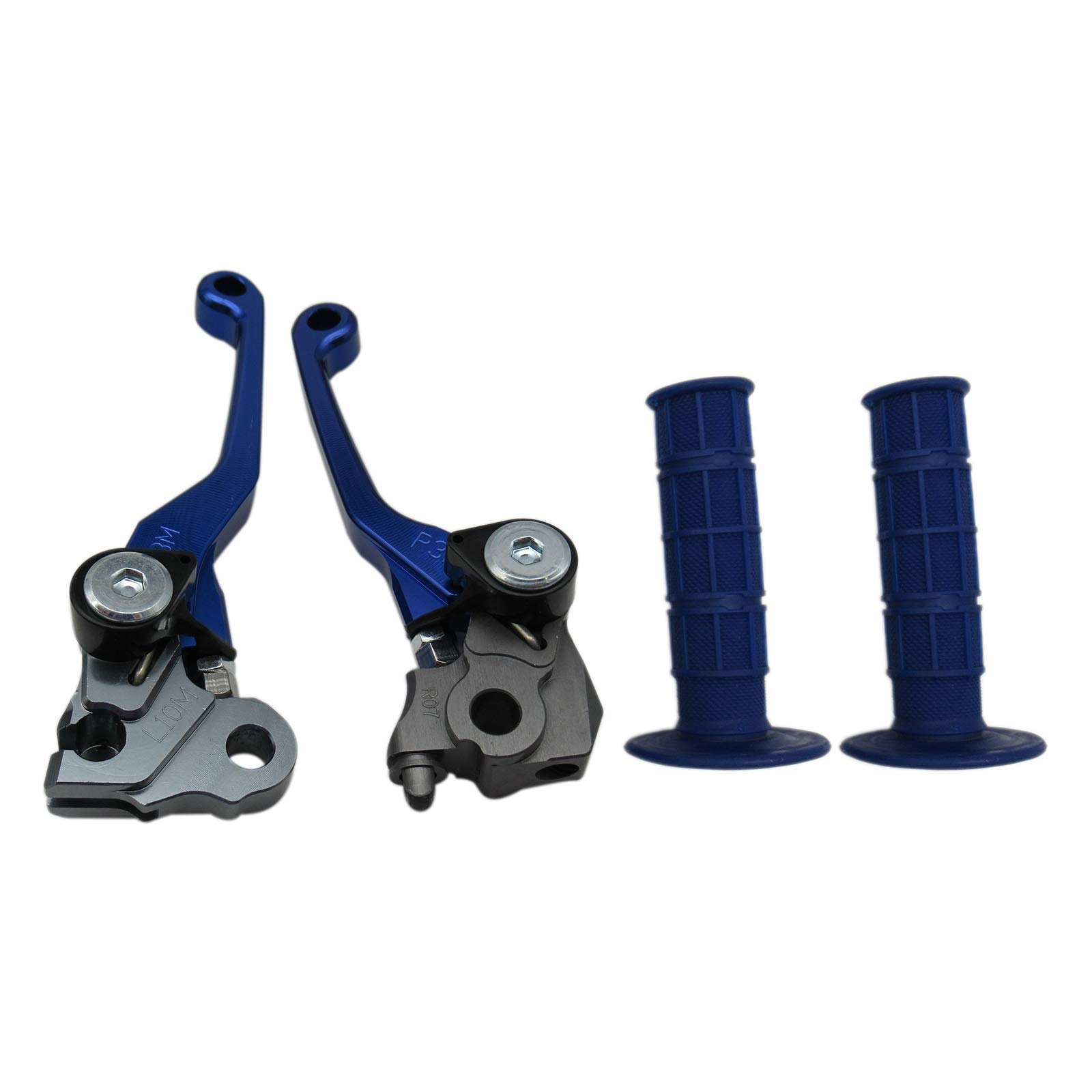 Amazon.com: USonline911 Blue CNC Motorcross Dirt Bike Pivot Brake