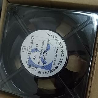 12012038MM axial flow fan RAL1238S1 AC220V 3 months warranty 2wire leading out