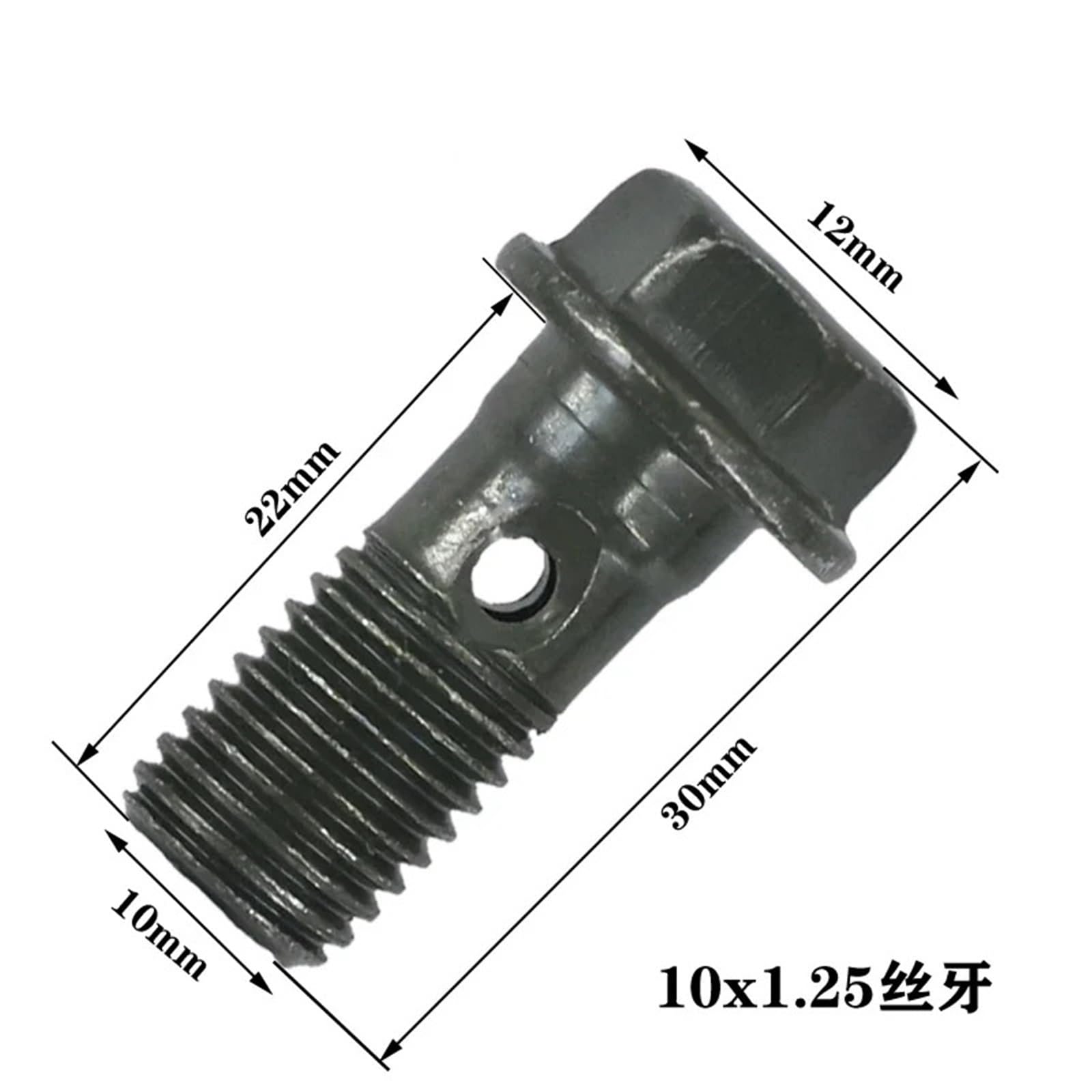 Kit cavo frizione moto 10 millimetri Tubo Freno Idraulico di Raccordo Connettore 3-Way T Adattatore per ATV Kart M10 X 1.25 Per moto Dirt Pit Bike