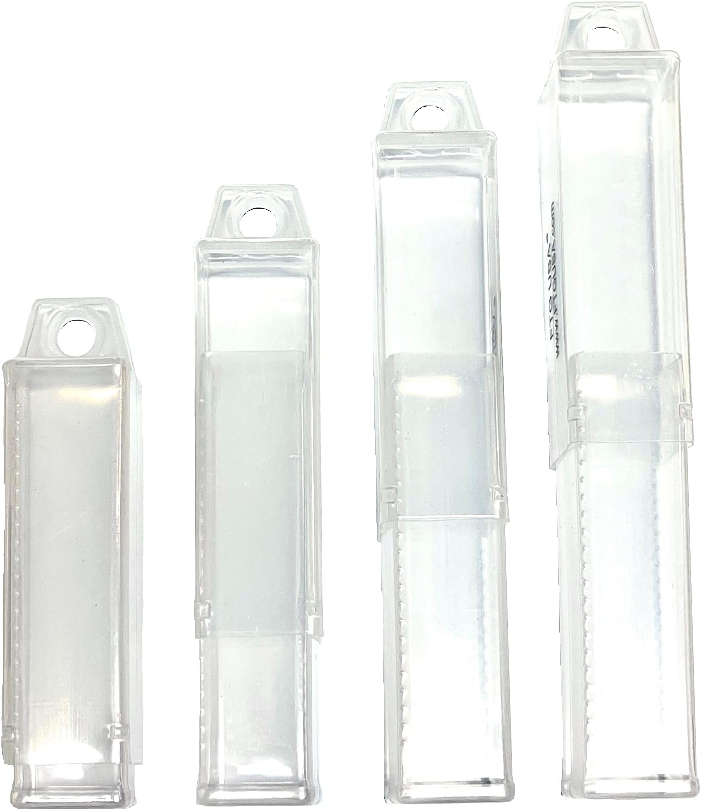 FTG USA Storage Container 4 Piece Medium Size Extendable Plastic Box Used as Storage Case for Countersink and Replacement Drill Bits