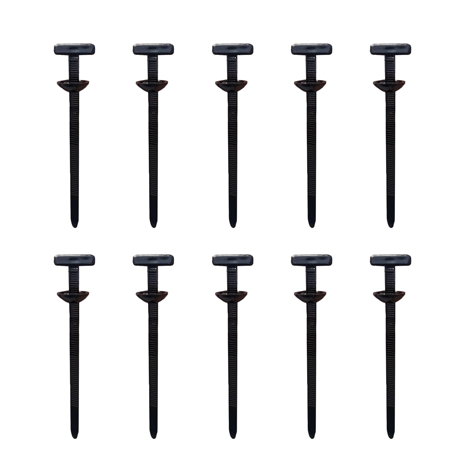 Woedpez Black 200Pcs Strength Nylon Straps Temperature Resistant Cord Clamps Organizers Upgrades For Garage Home Electrical Projects Temperature Resistant Cable Tie