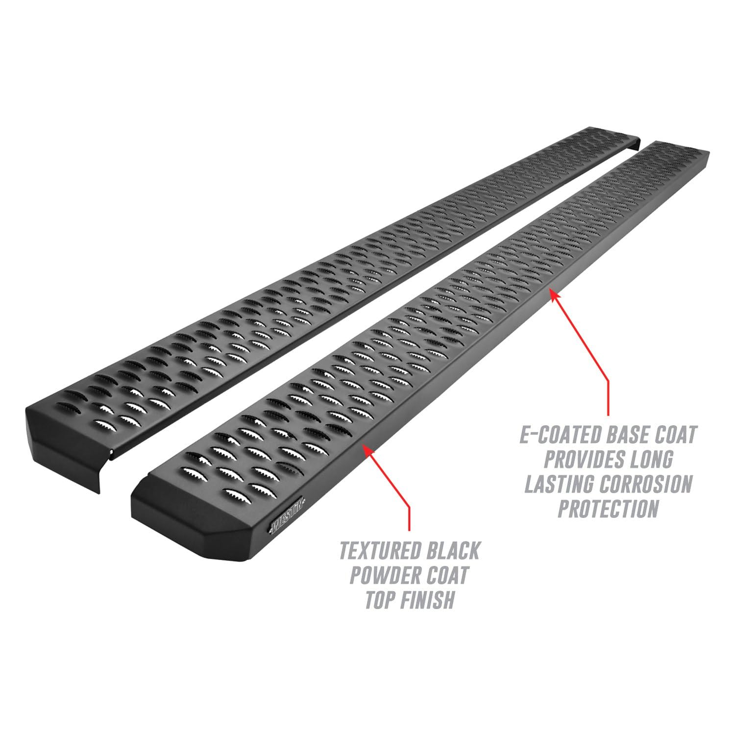 Amazon.com: Westin 27-81005 Grate Steps Running Boards 46