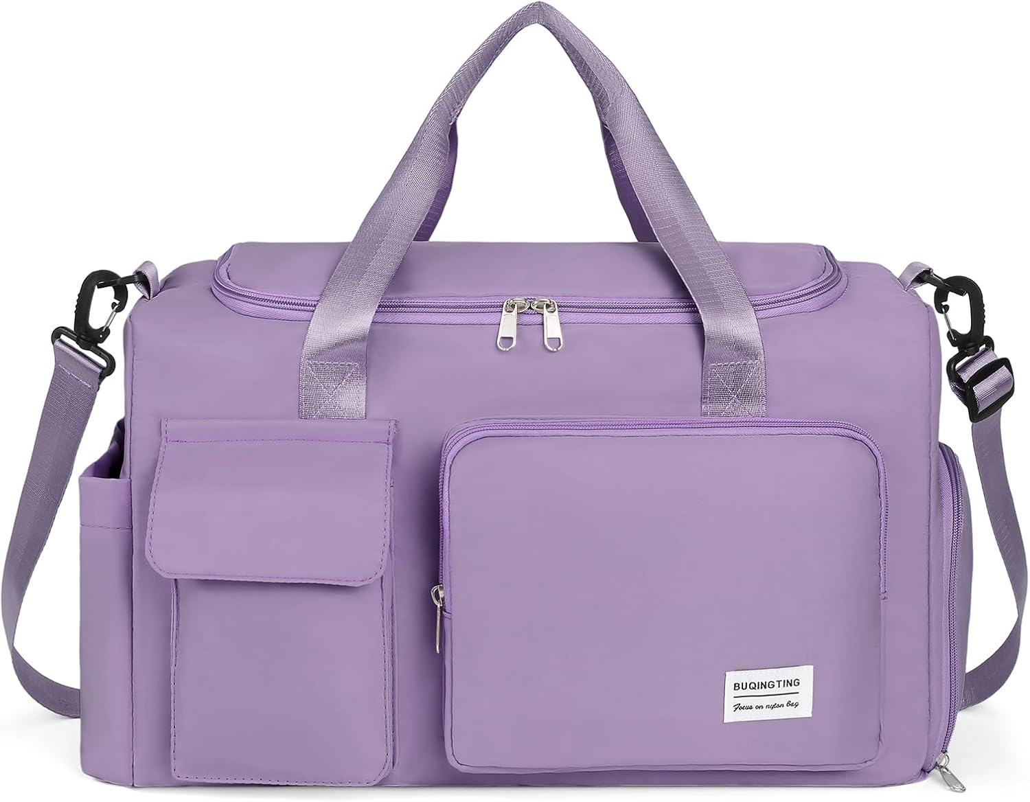 Gym Bag for Women Travel Duffel Bag Shoes Compartment with Dry Wet Separated Pocket Weekender Bag Overnight Training