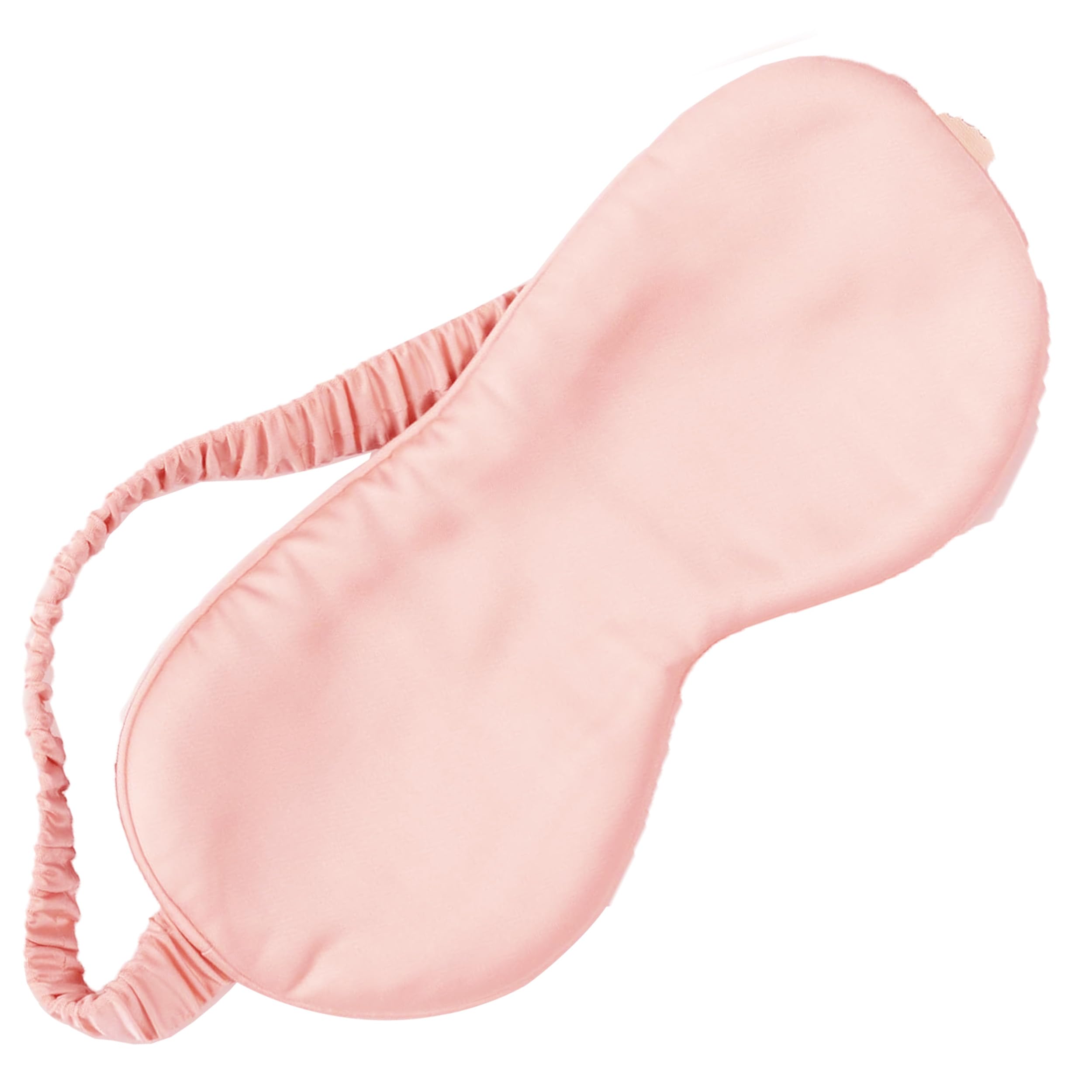 Silk Sleep Eye Mask Blindfold with Elastic Strap Soft Lightweight for Night Sleeping Men Women Travel and Naps