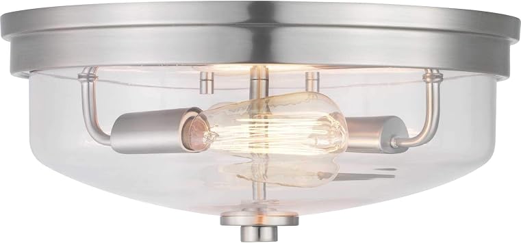 Progress Lighting Blakely Collection Two-Light Flush Mount