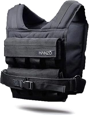 Premium Weighted Vest for Training. Body Weight Workout Weight Vest 25/35/45lbs, Adjustable Weighted Vest Men for Calisthenics, CrossFit, Home Workouts