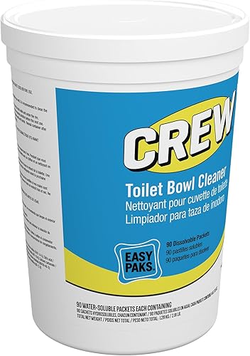 Miniatura 2 de CREW CBD540731 - Limpiador de inodoro Easy Paks, paquetes de espuma y disolución para dejar el inodoro y el orinal, limpiador brillante, aroma