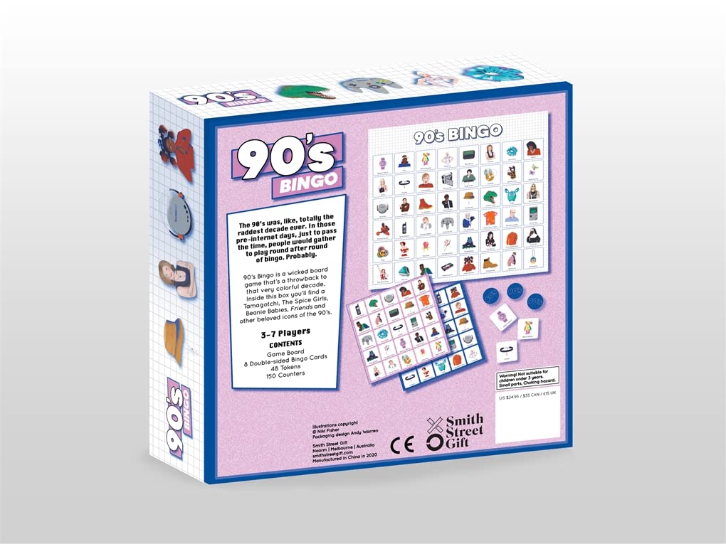 Amazon | 90's Icons Jigsaw Puzzle: 500 Piece Jigsaw Puzzle