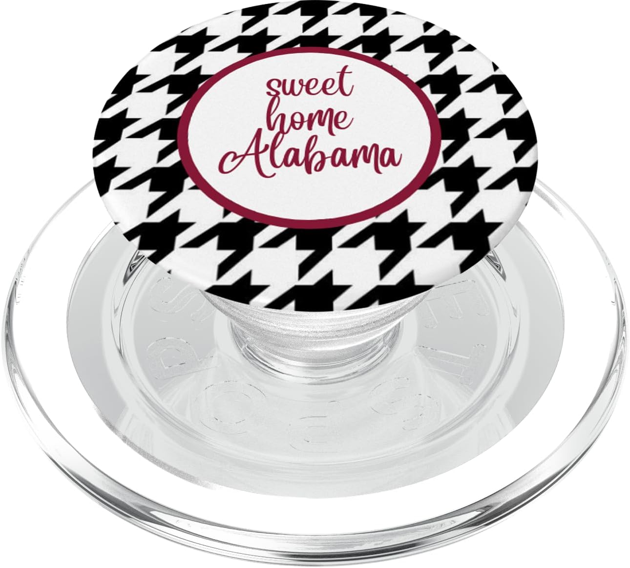 Alabama Houndstooth PopSockets PopGrip for MagSafe