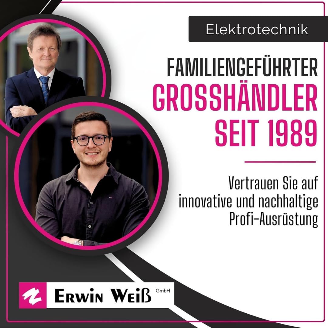 2-teiliges Mauerhalter Set mit 42cm Wandabstand I Halterung für Rohre bis 60mm Durchmesser I Wandhalterung für Mast & Satellitenschüssel I Wandabstandshalter aus verzinktem Stahl