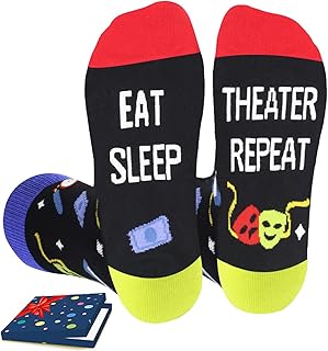 AURIXTAL Theater Gifts For Women Men, Broadway Theater Socks, for teen actors